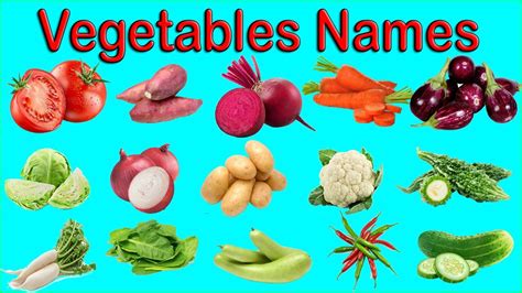 Vegetables Name In English And Marathi With Pictures All Vegetable
