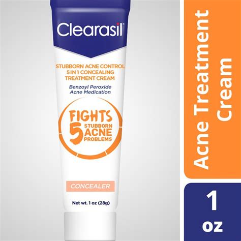 Clearasil® Stubborn Acne Control 5in1 Concealing Treatment Cream