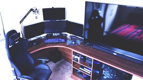 The Ultimate Youtuber Gaming Setup Tour 2016 Youtube