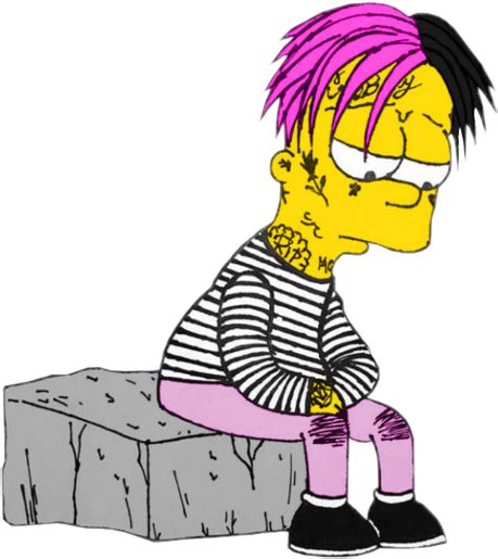 Bart Simpson Smoking Png