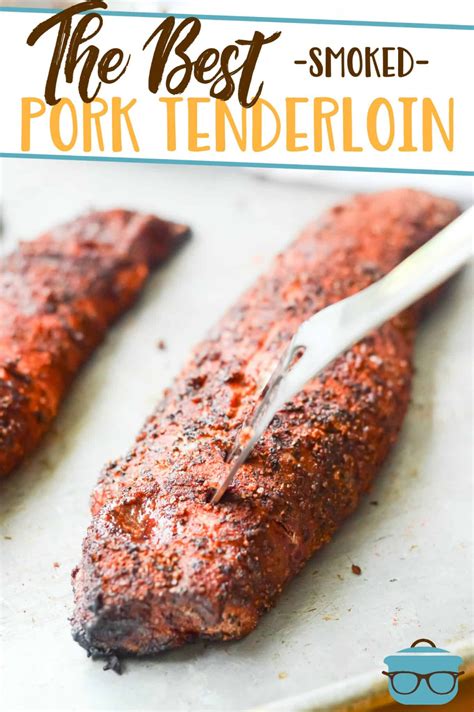 This meal is perfect for anything from a saturday lunch or bbq to sunday family dinner. SMOKED PORK TENDERLOIN | Recipe in 2020 | Smoked pork ...