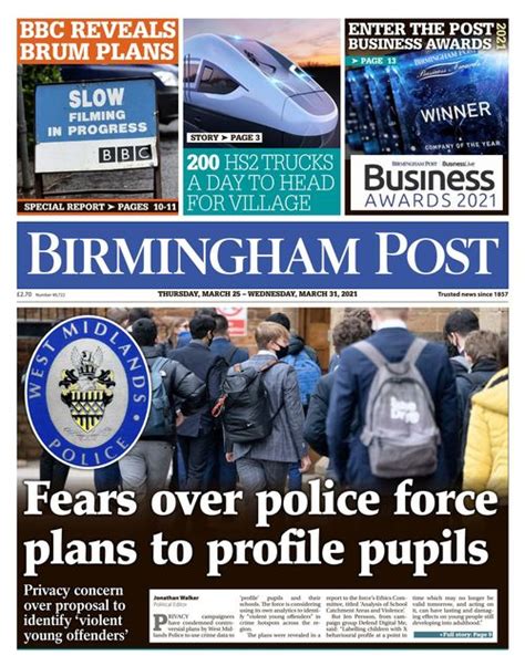 Birmingham Post 2021 03 25