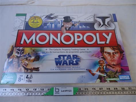 Star Wars “the Clone Wars” Monopoly Game