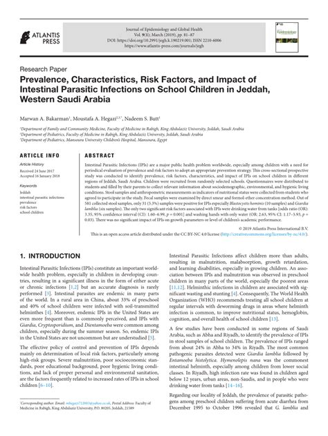 Pdf Prevalence Characteristics Risk Factors And Impact Of