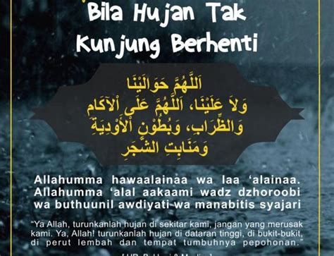 Doa yang dishare kali ini adalah bacaan doa agar dimudahkan segala urusan lengkap bahasa arab, latin dan artinya. DOA KETIKA HUJAN DERAS | Hujan, Kata-kata indah, Sembahyang