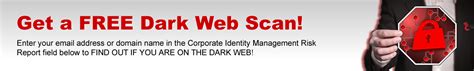 Free Dark Web Scan Bensinger Consulting