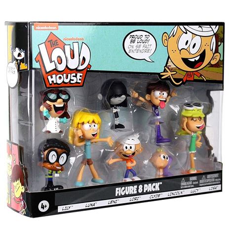 The Loud House Doll Figure Lincoln Clyde Lori Lily Leni Lucy Lisa