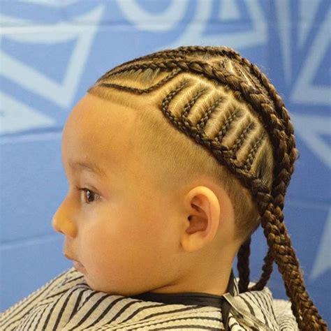 The contrast of long hair and a short and neat beard can be truly impressive. Best Lil Boy Braids Styles Ideas (Trending in November 2020)