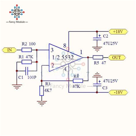 Electrónica Audio Y Video Ne5532 Dc 12 30 V Módulo De Preamplificador