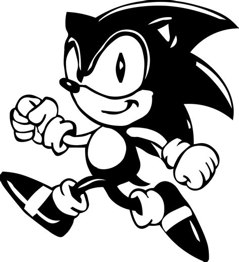 Old School Sonic The Hedgehog Svg Pdf Png Etsy Singapore