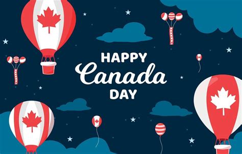 Happy Canada Day Background 2421835 Vector Art At Vecteezy