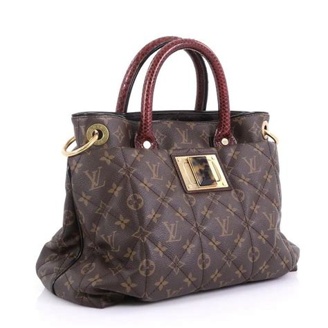 Louis Vuitton Limited Edition Exotique Handbag Monogram Etoile Mm At