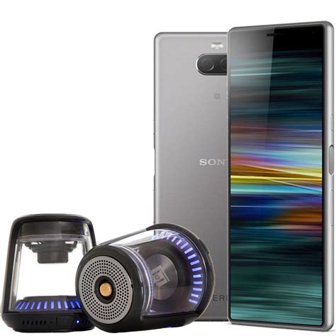 Sony Xperia 10 Unlocked Smartphone 64gb Silver With Bluetooth Spea