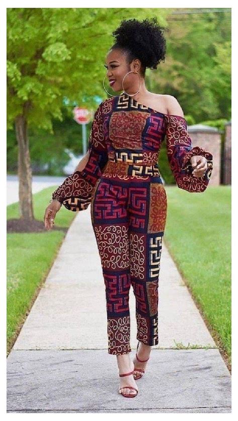 20 Stylish Ankara Jumpsuit Styles To Rock The Glossychic In 2020 Latest African Fashion