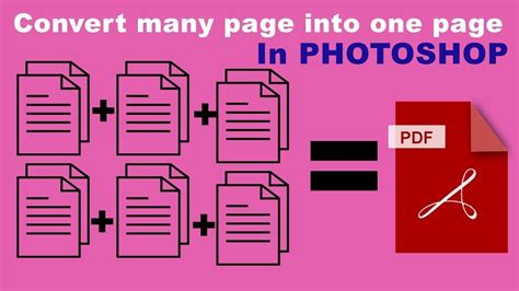 How To Create Multi Page PDF In Photoshop Video Tutorial Photoshop