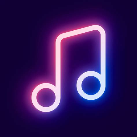 Download Premium Vector Of Music Note Icon Pink Vector For Social Media