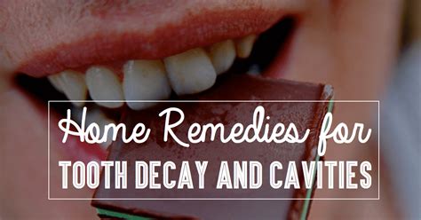 Most sugarless gums contain a component called xylitol, which is a natural sweetener. Home Remedies for Tooth Decay and Cavities
