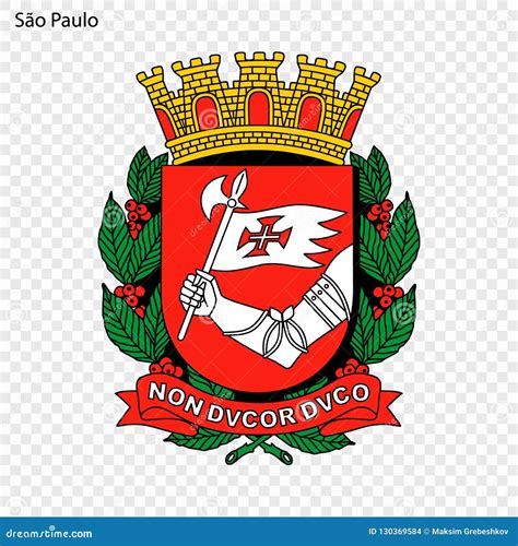 Emblema De Sao Paulo Ilustração Stock Ilustração De Paulo 130369584