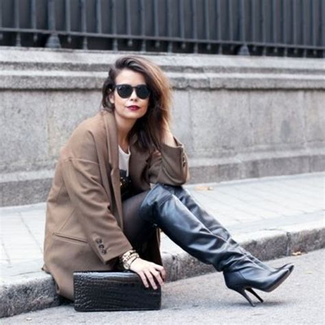 7 sexy street style ways to rock knee high boots