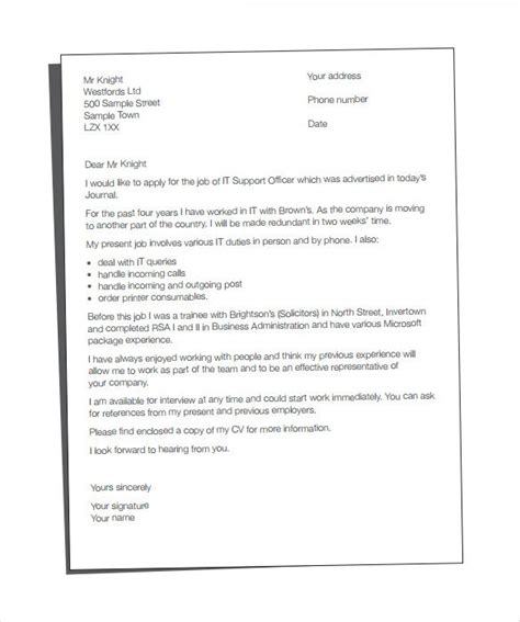 Free Cover Letter Template 19 Free Word Pdf Documents