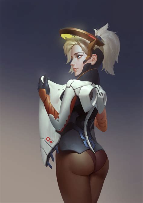 50 Hot Pictures Of Mercy From Overwatch