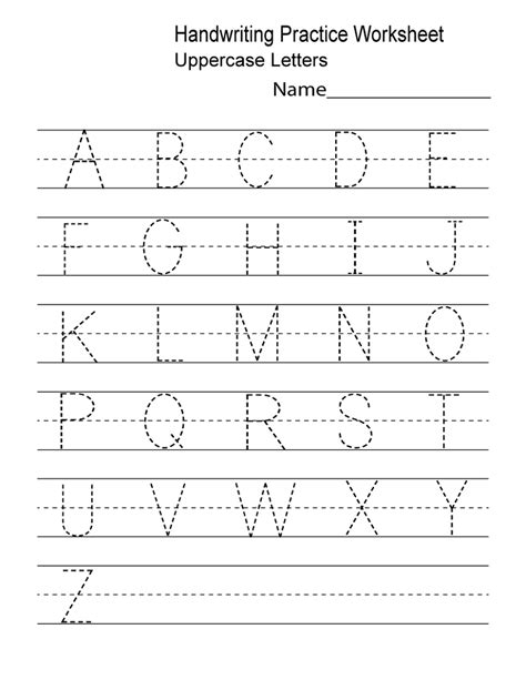 13 Best Preschool Writing Worksheets Free Printable Letters Free