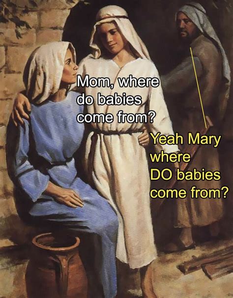 virgin mary meme know your meme