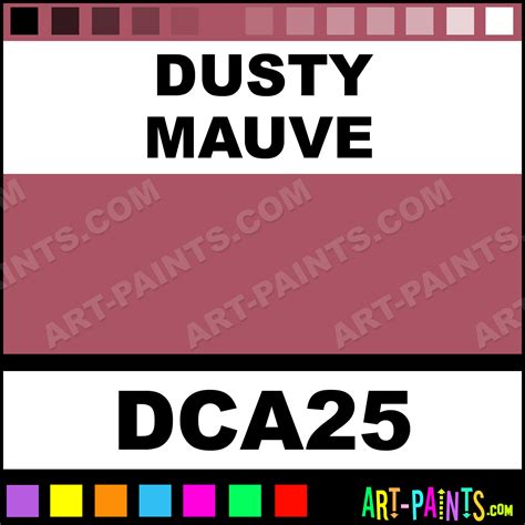 Dusty Mauve Crafters Acrylic Paints Dca25 Dusty Mauve Paint Dusty