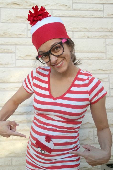 This week is spirit red ribbon week at school. Where's Waldo Group Costume - C.R.A.F.T.