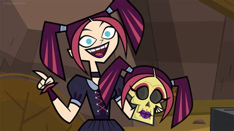 Total Drama Lauren Scary Girl With Skull By Mdwyer5 On Deviantart