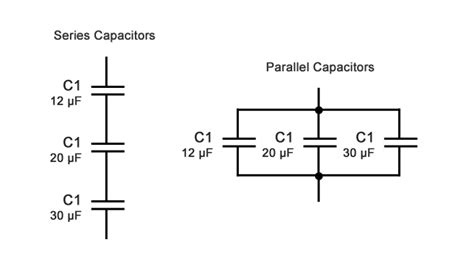 Capacitive Reactance How To Solve Series And Parallel Capacitors