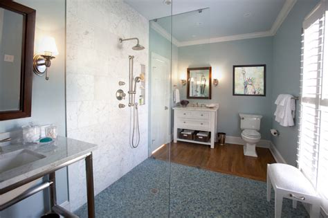 Private home construction and ada bathroom design. ADA Girls Bathroom - Contemporary - Bathroom - Charlotte ...