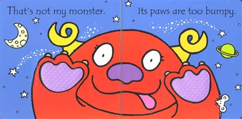 Usborne Thats Not My Monster Board Book Wordunited