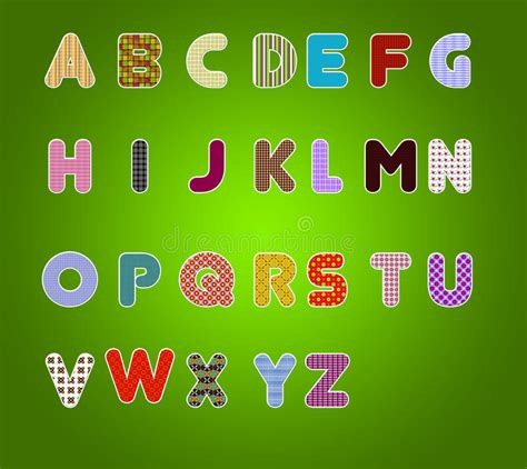 Colorful Alphabet Stock Illustration Illustration Of Icon 26647868