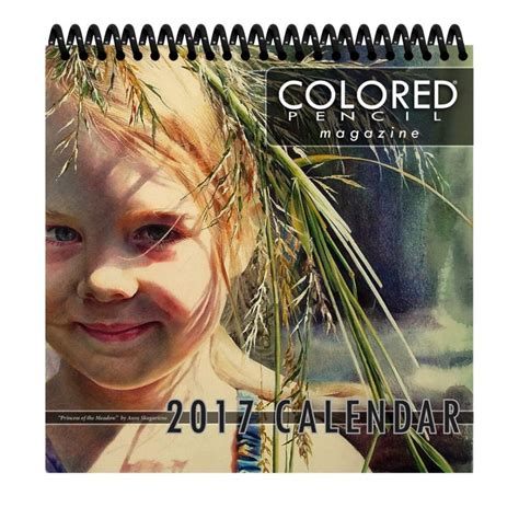 2017 Calendar Colored Pencil Magazine