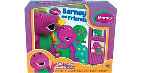 Barney And Friends Play A Sound Book And Cuddly Barney By Publications