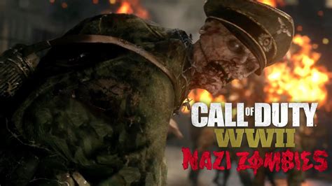 Call Of Duty Wwii Nazi Zombies Reveal Trailer Youtube
