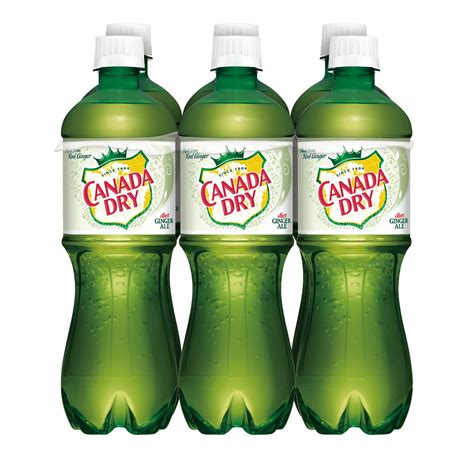 Canada Dry Diet Ginger Ale 05 L 6 Count