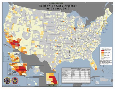 California County Crime Map