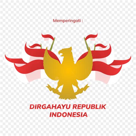 Indonesia Merdeka Vector Png Images Indonesia Merdeka With Flag And