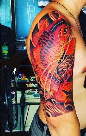 For small and subtle designs, the neck, hands and ankles are the most appropriate locations of the tattoos. 50 Koi Fish Tattoo Designs For Men - Japanese Symbol Of ...