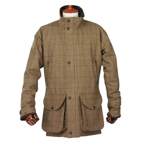 Laksen Esk Wingfield Tweed Shooting Coat Farlows Outdoor Outfit