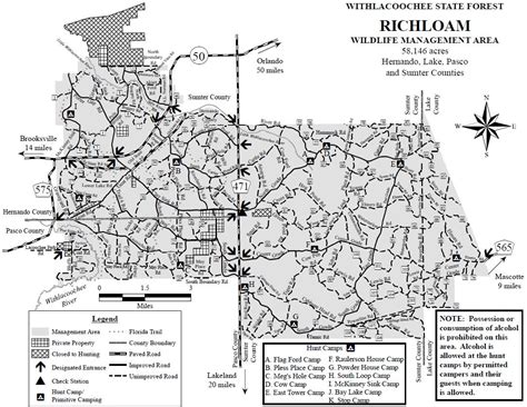Richloam Wma Brochure Map By Florida Fish And Wildlife Conservation