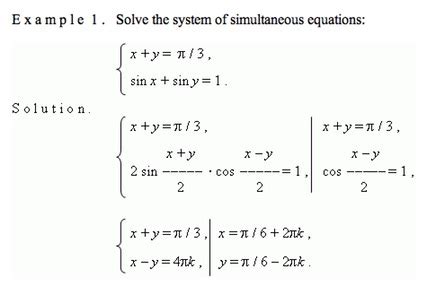 Math Equations