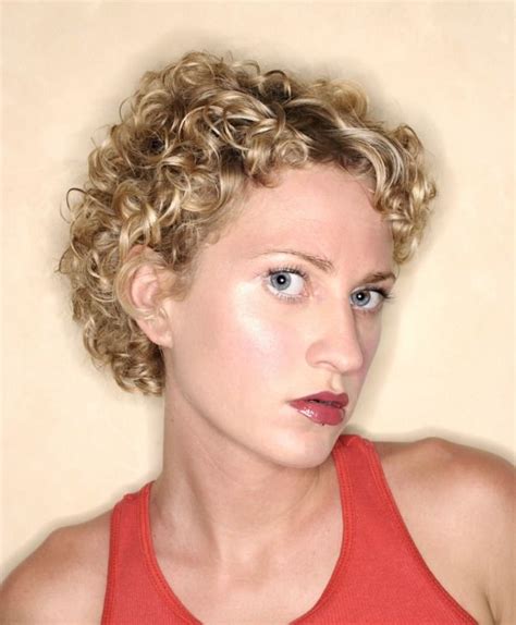 Permanent Curls For Short Hair Fashion Style