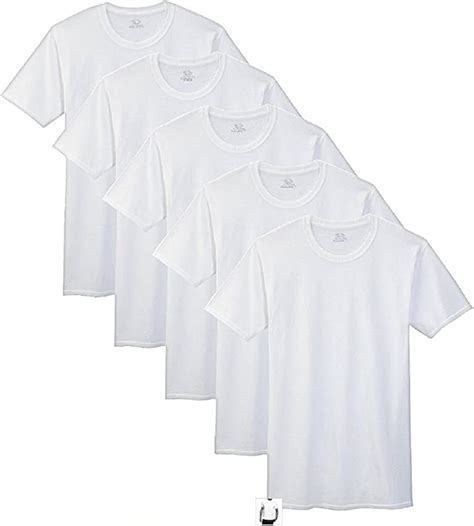 Fruit Of The Loom Select Men S Pack Cotton Crew T Shirts Tgp