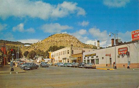 Raton New Mexico El Portal Hotel Goat Hill Vintage Postcard K36226 Ebay