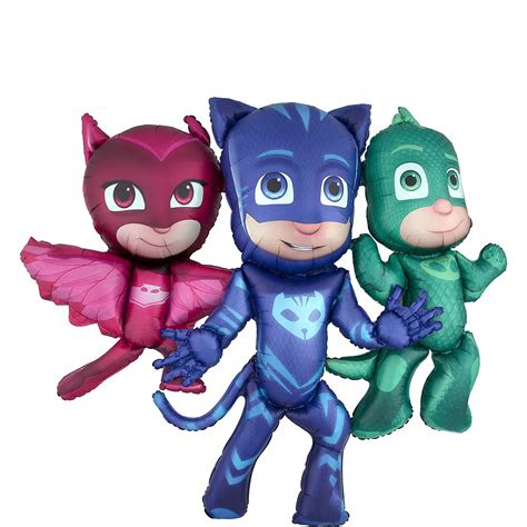 Giant Gliding Pj Masks Balloon 57in X 50in Party City Canada