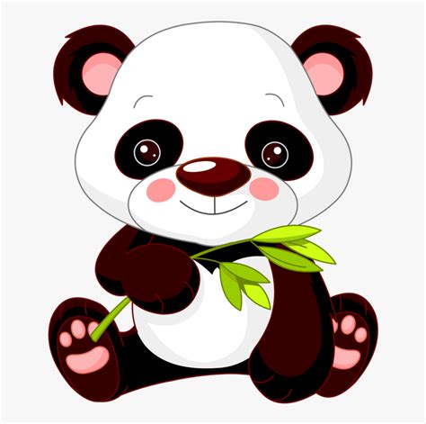 Baby Panda Clipart Cute Panda Animal Graphics Mujka Cliparts Kulturaupice