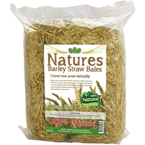 Industrial Leisure Natures Pond Barley Straw Bale Large On OnBuy
